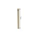 ammoon 10pcs Acoustic Violin Column Columna Sound-post Sound Post Spruce 70mm for 4/4 & 3/4 Violin
