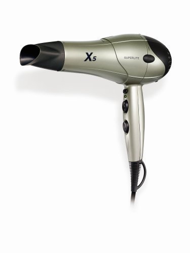X5 Superlite 1875W Ceramic-Ionic Nano Tourmaline Hair Dryer