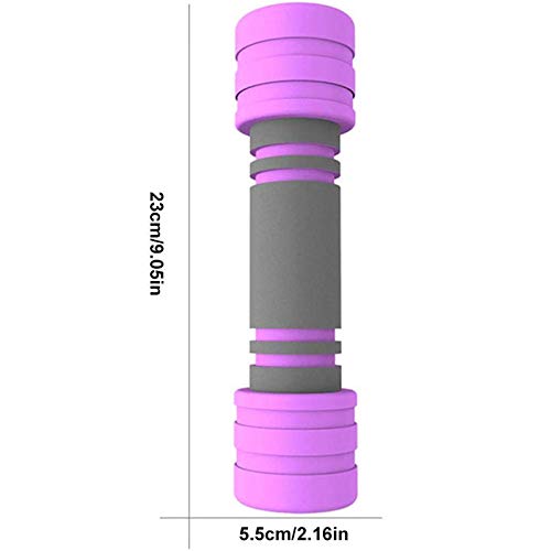 OFAY-Hantel-Verdickter-Schwamm-Damen-Hantel-Spezielle-Hantel-Home-Gym-Buero-Fitnessgeraete-33-Lbs-X-2Blau