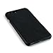 Dockem Ultra Slim Snap-on Case for iPhone 8 Plus & iPhone 7 Plus, Vintage Synthetic Leather Shell Case [Black]