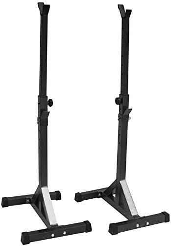 YXZQ Fitness Equipment, Dumbbell Rack - Multi-Function Adjustable Split Squat Rack Bench Press Fitness Equipment, Firm And Stable, Suitable for Full Body Exercise