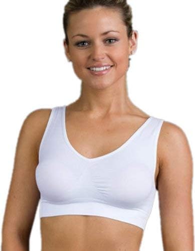 Delight Bra!® White 3 Pack Womens Seamless Comfort Bra