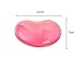 Ergonomic Gel Wrist Rest Pad for Mouse, Computer Mouse Wrist Support for Arm Pain Relief, Heart-Shaped Cute Hand Wrist Cushion for Home and Office Working Gaming Anti-Fatigu