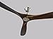 Monte Carlo 3MAVR88BS Maverick Super Max Energy Star 88'' Outdoor Ceiling Fan with Remote Control, 3 Balsa Wood Blades, Brushed Steel