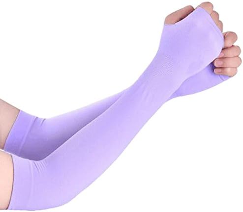 Crasy Shop Unisex Summer Arm Sleeves Cooling Cool Cover Sun Block UV Protection for Outdoor Running Hiking Cycling Driving Fishing