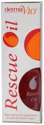 Derma V10 Rescue Oil 75ml Three Packs Skin Hydration Nourishing Repair