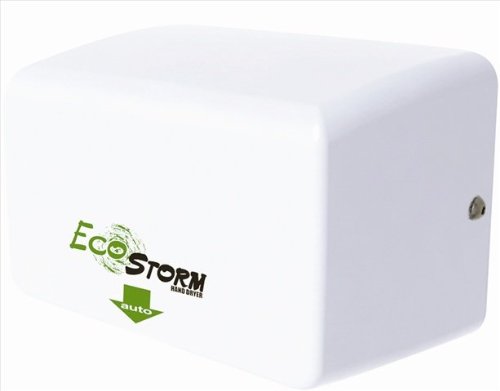 Palmer Fixture HD0940-17 EcoStorm Commercial High Speed Hand Dryer 110/120V, White