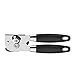 Tonicstar Opener Heavy Duty Can Opener Stainless Steel Can Bottle Opener Black
