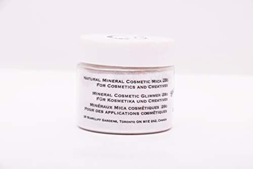 Slice of the Moon: Silvery White Pearl Mica Powder 15g, Natural Mineral Mica, Cosmetic Grade For Lipstick Lip gloss Bath Bombs Epoxy Resin Face Blush Powder Eye pencil Dye Pigments Candle Making