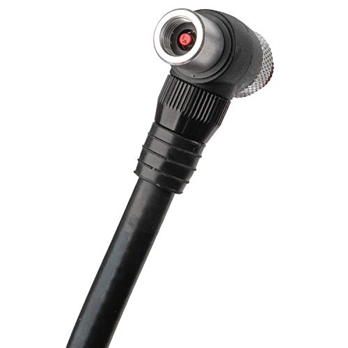 BETO Fietspomp, demperpomp met manometer en ontluchtingsventiel, handpomp, 400 psi/28 bar, AV/autoventiel… - Image 4