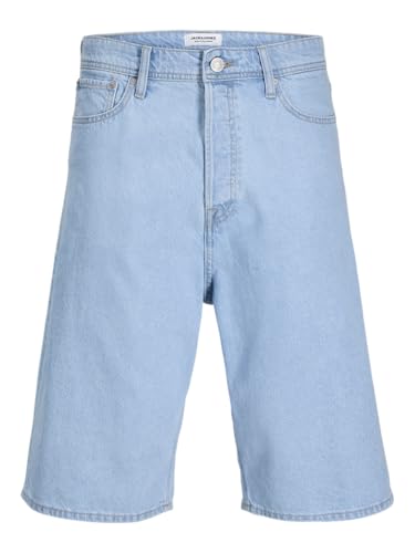 Jjiron Jjoriginal Sq 730 Sn - Pantalones Cortos, Azul Denim., XS
