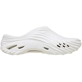 Crocs Echo Wave Clog Unisex Shoes Size 10, Color: Chalk White/Bright White-White