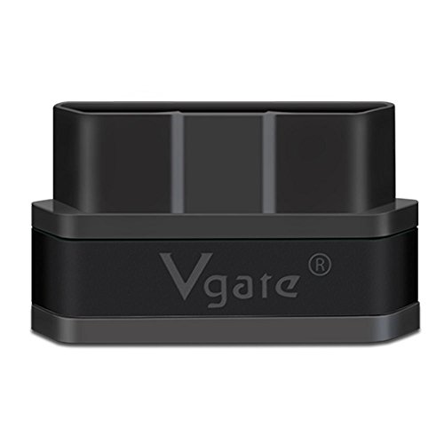 Vgate Wifi iCar2 OBDII Elm327 Supports all OBDII protocols Code Reader for IOS iPhone iPad Android PC(Black)