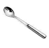 New Star Foodservice 52183 Hollow Handle Solid Serving Spoon, 12