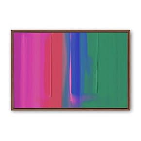 Framed Canvas Wall Art Color Abstract Canvas Prints Home Artwork Decoration for Living Room,Bedroom - 16x24 inches
