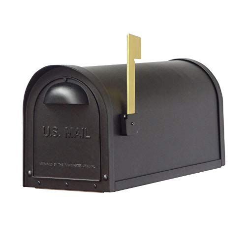 Special Lite Products Company Classic Curbside Mailbox with Sorrento Front Single Mailbox mounting Bracket