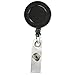 Skull Flora Ecstacy Decorated Retractable Badge Reel ID Holder with Clip Backing