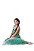 HBB Girl Snow Princess Elsa Dress Costume with Long Glittering Flower Cape, SZ 7/8 Green …