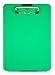 Saunders Green SlimMate Plastic Storage Clipboard with Low Profile Clip for Portable Mobile Organization (00561), Letter