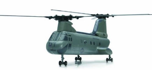 Boeing CH-46 Sea Knight Diecast Marine Chinook Helicopter 1:55 Scale - Model Kit by New Ray