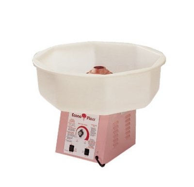 Gold Medal 3017-01-000 Econo Floss Machine, Lock N Go Handle, Solid State, Export Voltage, Each