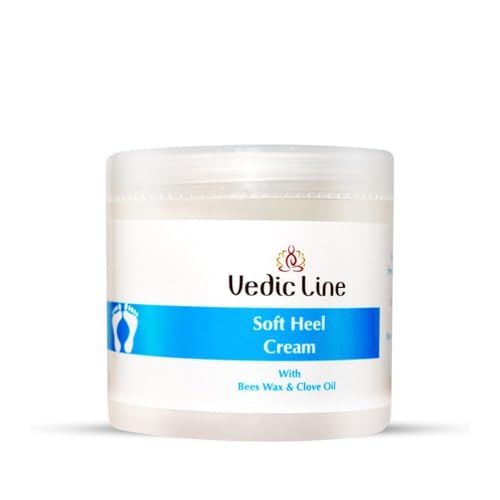 Soft Heel Cream Repair Rough and Cracked Heel with Neem Seed Oil, Clove Leaf Oil and Menthol Keeps Skin Hydrated, Supple and Smooth, 100ml