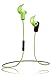 RevJams Active Sport Wireless Bluetooth Earbuds with Noise Isolation and in line microphone - Green
