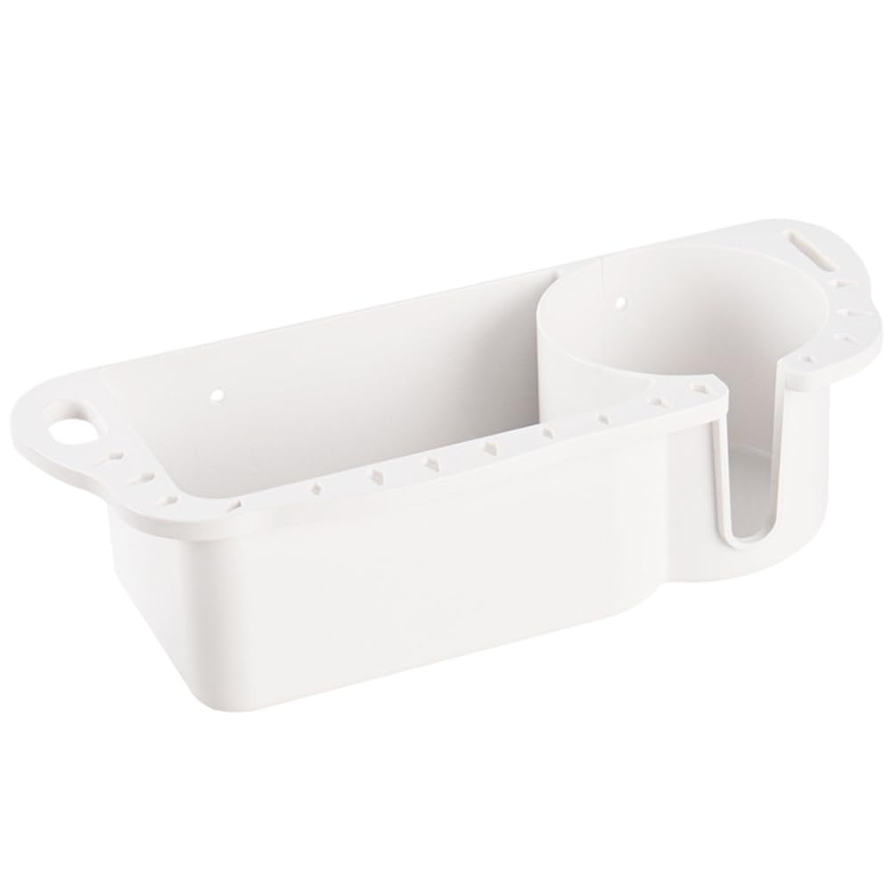 Fowecry Marine Storage Box Marine Cup Holder Universal Suitable Boat Cup Holder White for Boat Kayak Pontoon Fishing Storage Box Storage Box
