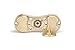 Nobu Customs Brass Metal CNC Made Fidget Spinner - EDC Fidget Toy For Kids & Adults-Fiddle Sensory Toy For Anxiety- Stress & Anxiety Relief, Boost Focus, Fight Autism, GAD, Bad Habits