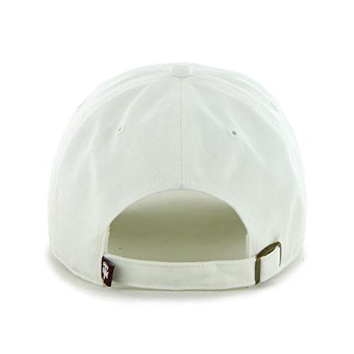 NCAA Texas A&M Aggies Mens \'47 Clean Up Adjustable Hat\'47 Clean Up Adjustable Hat, White, One Size