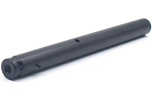 ZOOM TECH Black Handle Handlebar Clip-on Fork Inner Tube Pipe Compatible with Kawasaki Ninja 650 2017-2025