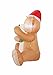 Inflatable Christmas Teddy Bear Birthday Party Indoor Outdoor Festival Lawn Yard Home Decoration Brown