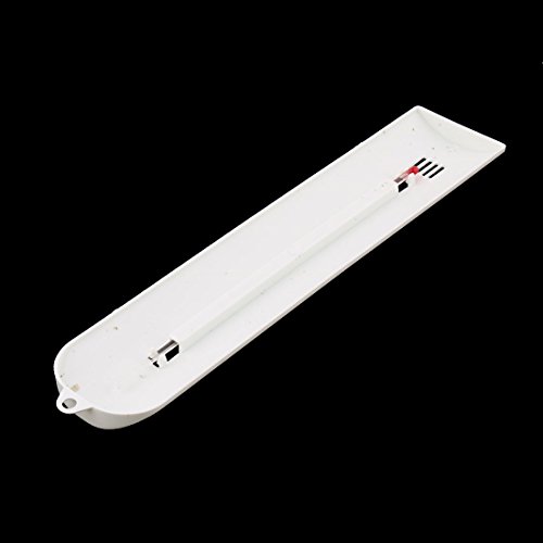 uxcell Plastic Household Centigrade Fahrenheit Degree Digital Thermometer Silver Tone