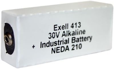 Exell 413A Alkaline 30V Battery NEDA 210, 20F20, BLR123 ER413