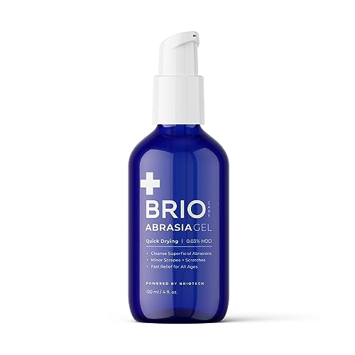 BrioCare Abrasia Gel, Cleanse Abrasions & Minor