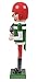 Clever Creations Football Player Nutcracker Traditional Christmas Wooden Decor | Festive Christmas Decor | Perfect for Shelves and Tables | 15