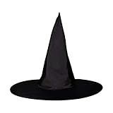 Windy City Novelties Black Witch Hat for Halloween - Fits Adults and Kids