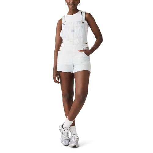 Levi's Women's Vintage Shortalls, (New) Glacial Paceall (Non-Stretch), Medium,…