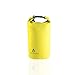 Tri Performance Waterproof Daypack 5L Dry Bag Sac PVC Tarpaulin | Protect Your Gear With This Small Dri Bag When Rafting SUP Boating Camping Kayaking. Adjustable Strap (Yellow)