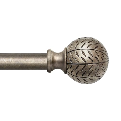 QDWIS Silver Curtain Rods