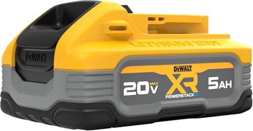 DEWALT POWERSTACK 5Ah Lithium Ion Battery DCBP520