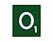 CleverDelights 100 Wood Letter Tiles - Green Color - Complete Set - Game Replacement Pieces