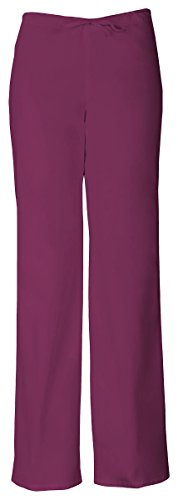 Dickies Unisex Everyday Scrubs  Drawstring Pants,Wine,Small
