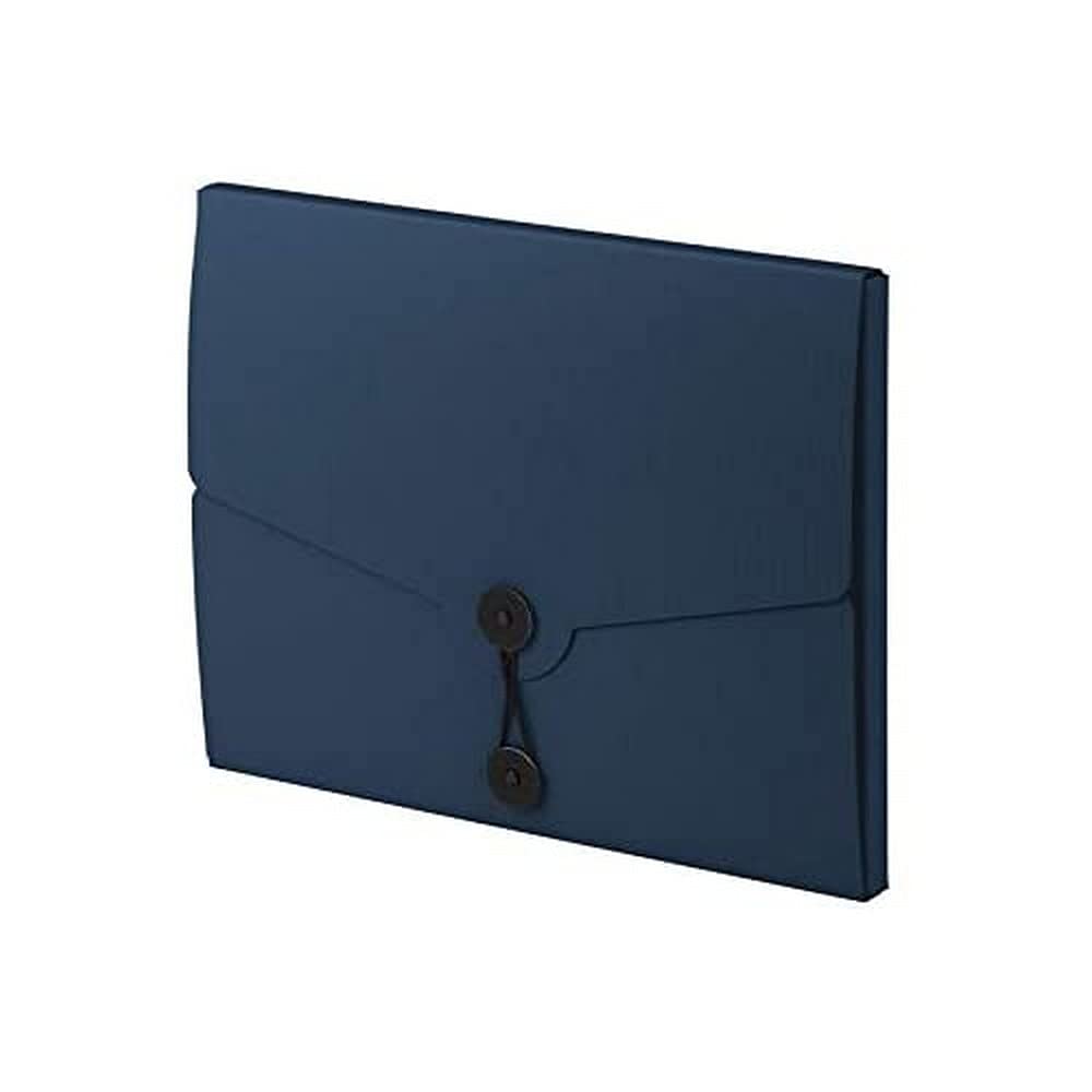 S.O.H.O. 1529452902 A4 Folder with Elastic Closure - Navy, 235 x 310 x 15 mm