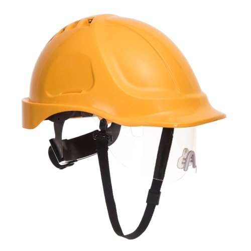 Portwest PW55 Endurance Visor Helmet Hard Hat ABS Shell