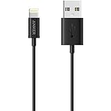 Anker Premium Lightning to USB Cable - 3 Feet (0.9 Meters) for iPhone 7, 6s Plus, 6 Plus, 5s 5c 5, iPad Air, Air2, Pro, iPad mini,mini2, mini3, mini 4, iPad 4th Gen, iPod nano 7th Gen and iPod touch 5th Gen [Apple MFi Certified] (White)
