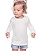 Kavio! Unisex Infants Crew Neck Long Sleeve White 18M