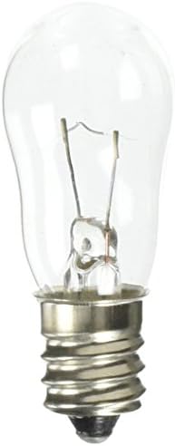 Eiko 6S6/18V S-6 Candelabra Base Halogen Bulb, 18V/6W