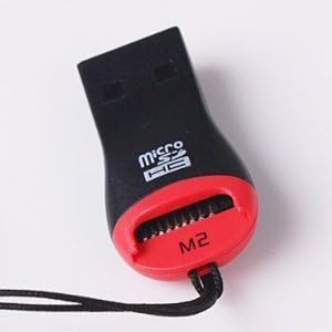 3 PCS Microsd / Microsdhc / Memory Stick Micro M2 USB 2.0 Card Reader