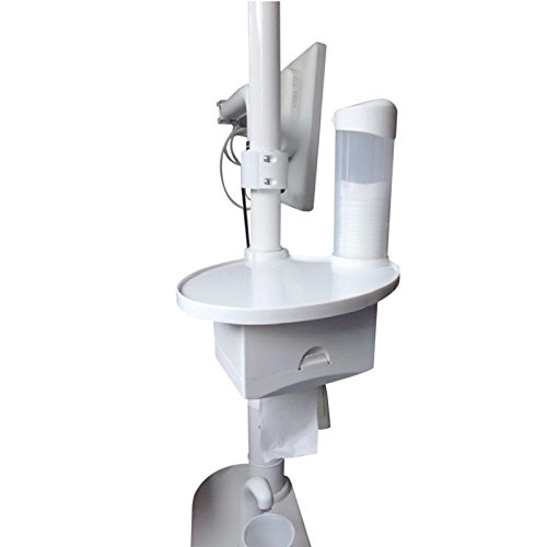 APHRODITE Cup Storage Holder + Tissue Box + Tray Plate 3-in-1 for Dental Chair Blue New